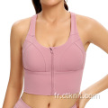 soutien-gorge de sport allongé de haute qualité